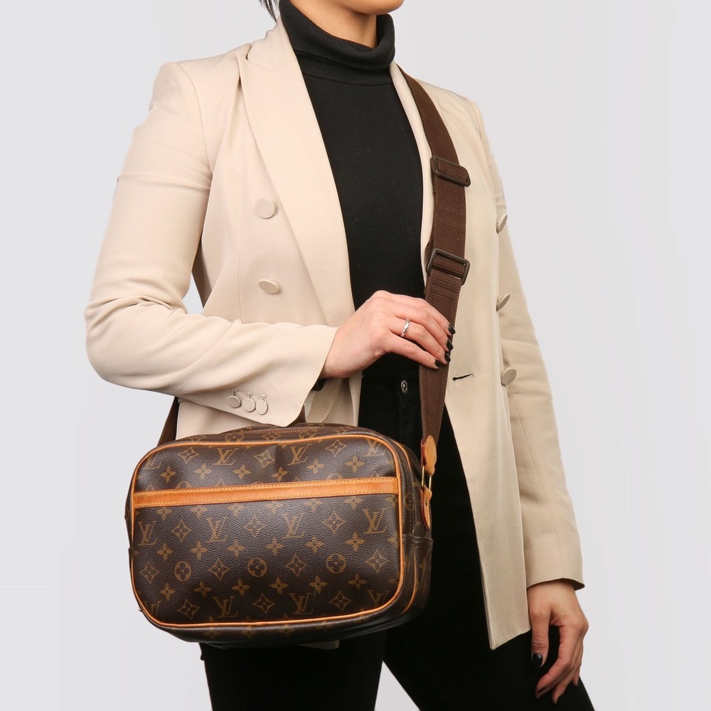 Louis Vuitton Reporter Monogram PM Canvas Crossbody Bag - Picture 13 of 16